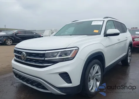 2021 Volkswagen Atlas 3.6L V6 Se W/Technology from USA, damaged, VIN 1V2HR2CA8MC580612